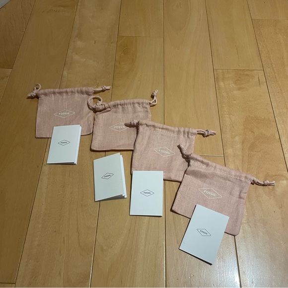 Fossil Handbags - 4 new fossil small jewelry pouches